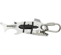 True Utility Multiherramienta Sharkey 12 En 1 - Con Destornilladores, Palanca, Abrebotellas, Cortahilos, Lima y Abrecajas - Accesorios de Camping