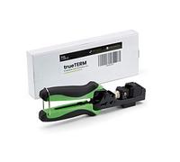 trueCABLE 90 Degree RJ45 Keystone Jack Termination Tool, Cat5e/Cat6/Cat6A Ethernet Cable EZ Termination, trueTERM