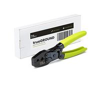 TrueCABLE - Herramienta de crimpado externa, compatible con conectores RJ45 de tierra externos blindados, trueGROUND