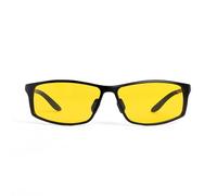 TrueDark by Dave Asprey | Daylights Elite | Gafas de luz azul para mujeres y hombres, lentes amarillas bloquean el 75% de la luz azul para uso intenso de pantalla diurna