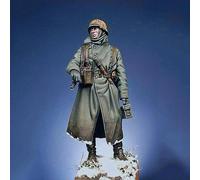 TRUEGRIS 1/16 Kit de Modelo de Resina de Soldado alemán de la Segunda Guerra Mundial Kit de Modelo de Resina sin Pintar y sin montar//F9q7L61