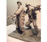 TRUEGRIS 1/16 Kit de Modelo de Resina de Soldado alemán de la Segunda Guerra Mundial Kit de Modelo de Resina sin Pintar y sin montar//F9q7L89