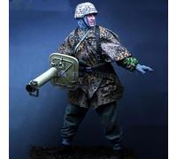TRUEGRIS 1/16 Kit de Modelo de Resina de Soldado alemán de la Segunda Guerra Mundial Kit de Modelo de Resina sin Pintar y sin montar//F9q7L20
