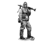 TRUEGRIS 1/16 Kit de Modelo de Resina de Soldado alemán de la Segunda Guerra Mundial Kit de Modelo de Resina sin Pintar y sin montar//F9q7L86