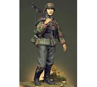 TRUEGRIS 1/16 Kit de Modelo de Resina de Soldado alemán de la Segunda Guerra Mundial Kit de Modelo de Resina sin Pintar y sin montar//F9q7L43