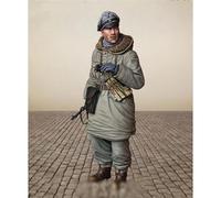TRUEGRIS 1/16 Kit de Modelo de Resina de Soldado alemán de la Segunda Guerra Mundial Kit de Modelo de Resina sin Pintar y sin montar//F9q7L32