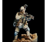 TRUEGRIS 1/16 Kit de Modelo de Resina de Soldado Comando Estadounidense Kit de Modelo de Resina sin Pintar y sin Montar //F9q5L10