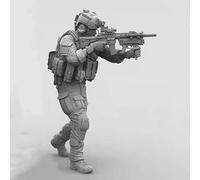 TRUEGRIS 1/16 Kit de Modelo de Resina de Soldado Comando Estadounidense Kit de Modelo de Resina sin Pintar y sin Montar //F9q5L8