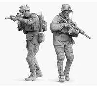 TRUEGRIS 1/16 Kit de Modelo de Resina de Soldado Comando Estadounidense Kit de Modelo de Resina sin Pintar y sin Montar //F9q5L15