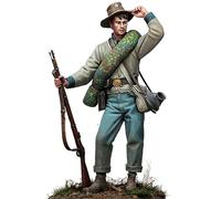 TRUEGRIS 1/16 Kit de Modelo de Resina de Soldado Estadounidense de la Segunda Guerra Mundial sin Pintar y sin ensamblar //j7f2Z15