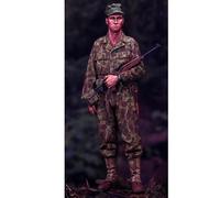 TRUEGRIS 1/16 Kit de Modelo de Resina de Soldado Estadounidense de la Segunda Guerra Mundial sin Pintar y sin ensamblar //j7f2Z7