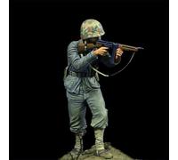 TRUEGRIS 1/16 Kit de Modelo de Resina de Soldado Estadounidense de la Segunda Guerra Mundial sin Pintar y sin ensamblar //j7f2Z14