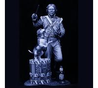 TRUEGRIS 1/24 Guerrero Europeo Antiguo, Modelo en Resina, sin Montar ni Pintar //q9D4J2