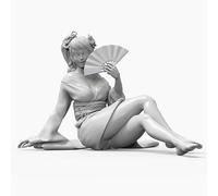 TRUEGRIS 1/24 Kit de Modelo de Resina de Agente guerrera de Ciencia ficción Kit de Modelo de Resina sin Pintar y sin montar//K9C7v10