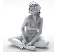 TRUEGRIS 1/24 Kit de Modelo de Resina de Agente guerrera de Ciencia ficción Kit de Modelo de Resina sin Pintar y sin montar//K9C7v19