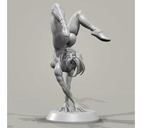 TRUEGRIS 1/24 Kit de Modelo de Resina de Agente guerrera de Ciencia ficción Kit de Modelo de Resina sin Pintar y sin montar//K9C7v45