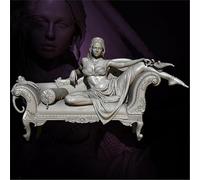 TRUEGRIS 1/24 Kit de Modelo de Resina de Soldado Agente Femenino de Ciencia ficción， sin Pintar sin ensamblar //H5X4i21