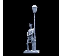 TRUEGRIS 1/24 Kit de Modelo de Resina de Soldado Europeo de la Primera Guerra Mundial Kit de Modelo de Resina sin Pintar y sin montar//J9K7X25