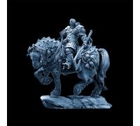 TRUEGRIS 1/24 Kit de Modelo de Resina del Antiguo Guerrero Infernal Kit de Modelo de Resina sin Pintar y sin Montar // J7v3X3