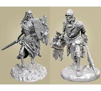 TRUEGRIS 1/35 Kit de Modelo de Resina de Guerrero Zombi de Ciencia ficción Modelo de Soldado de Resina sin Pintar y sin ensamblar (2 Personas) //l7c9J32