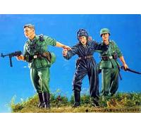 TRUEGRIS 1/35 Kit de Modelo de Resina de Soldados alemanes de la Segunda Guerra Mundial Modelos de Soldados de Resina sin Pintar ni ensamblar (3 Figuras) //s8e3J19