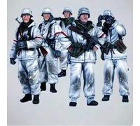 TRUEGRIS 1/35 Kit de Modelo de Resina de Soldados alemanes de la Segunda Guerra Mundial Modelos de Soldados de Resina sin Pintar ni ensamblar (5 Figuras) //s8e5J2