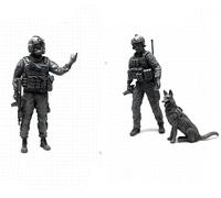 TRUEGRIS 1/35 Kit de Modelo de Soldado Comando Estadounidense de Resina sin ensamblar ni Pintar （2 Personas）//q7i6J20