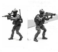 TRUEGRIS 1/35 Kit de Modelo de Soldado Comando Estadounidense de Resina sin ensamblar ni Pintar （2 Personas）//q7i6J97