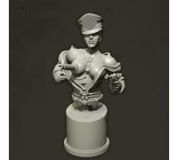 TRUEGRIS 110mm Kit de Busto de Resina de guerrera meca de Ciencia ficción sin Pintar ni Montar //o6r3J2