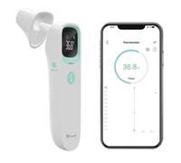 TrueLife Cuidado Q10 BT termómetro de frente y oído con Bluetooth y aplicación termómetro infrarrojo sin contacto para niños y adultos | CE, RoHS, ISO, SUKL aprobado