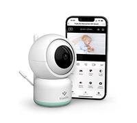 TrueLife NannyCam R3 - Cámara de vigilancia Inteligente para Interiores, resolución FullHD, vigilabebés con cámara con detección de Movimiento, Audio bidireccional, visión Nocturna de 10 m, hasta 128