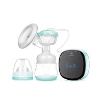 TrueLife Nutrio BP Electric Extractor de leche eléctrico con pantalla, sin BPA (100% silicona), 100 minutos con una carga de batería, 3 modos de funcionamiento y 9 aspiraciones