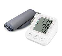 TrueLife Pulse - Tensiómetro digital para brazo con manguito, memoria de hasta 60 mediciones, medición precisa, indicador de presión arterial alta, compacto y práctico