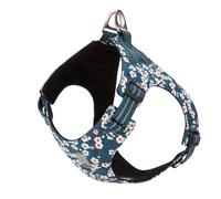Truelove TLH1912 - Arnés para mascotas, diseño floral floral, tipo chaleco para perro, cadena para caminar, pequeño, mediano, cachorro, gato, algodón, estampado