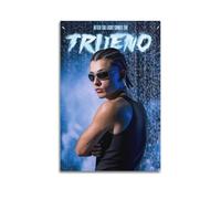 Trueno - Portada de álbum firmada limitada, portada de álbum de música, pop hip hop, rap, cantante, estrella, póster de música, lienzo estético, arte de pared para niñas y niños, adolescentes