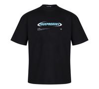 trueprodigy Camiseta 'Ravi' aqua / negro M aqua / negro