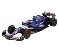 Truescale Miniatures Mini GT MGT01006-L - Visa RB Vcarb 01#3 Daniel Ricciardo Bahrain GP 2024 - Escala 1/64 - Coche en Miniatura