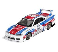 Truescale Miniatures Mini GT MGT01022-R - Nissa. Silvia S15 LB-Super Silhouette Garasidrift X LBWK 2025 - Escala 1/64 - Coche en Miniatura
