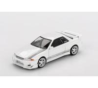 Truescale Miniatures Mini GT MGT01066-BL - Nissa. Skyline GT-R (R32) Veilside Combat C-I White 2011 En Blister - Escala 1/64 - Coche en Miniatura
