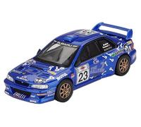 Truescale Miniatures Mini GT MGT01078-L - Subaru Impreza WRC99 Acropolis Rally #23 2000 - Escala 1/64 - Coche en Miniatura