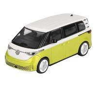 Truescale Miniatures Mini GT MGT01110-L - Volk. ID.Buzz Candy White & Pomelo Yellow 2023 - Escala 1/64 - Coche en Miniatura