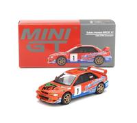 Truescale Miniatures Mini GT MGT01140-L - Subar. Impreza WRC97#1DRM Champion 1999 - Escala 1/64 - Coche en Miniatura