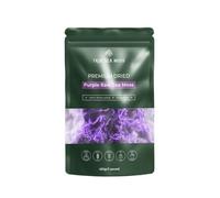 TrueSeaMoss Purple Sea Moss Raw Wild Crafted Seamoss Raw - Bebida avanzada de musgo marino seco irlandés 100 % irlandés, limpia y secada, musgo marino vegano (1 libra)