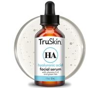 TrueSkin Naturals El suero de ácido hialurónico para la piel y la cara con la vitamina C, vitamina E, Aloe Vera orgánica, aceite de Jojoba orgánico