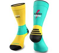 trueWOD Calcetines Running Hombre Mujer Crossfit Ciclismo Trail Running Padel Correr Calcetines Deporte Divertidos Antiampollas Sin Costuras Compresion Transpirables Ligeros y Resistentes