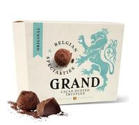 Trufas recubiertas con chocolate belga Grand 200gr, trufas para regalar, chocolates para regalar, Auténtico Chocolate Belga de Herencia Familiar