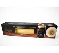 TRUFASA | Pack Momento Trufado Tallarines Con Trufa de Verano y Salsa Tartufata | Sémola de Trigo Duro Con Huevo Tuber Aestivum 3% | Estuche Gourmet Para Regalar | Sabor Auténtico
