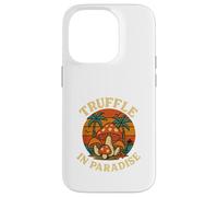Truffle In Paradise Funny Mushroom Foraging Retro Carcasa para iPhone 14 Pro