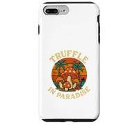 Truffle In Paradise Funny Mushroom Foraging Retro Carcasa para iPhone 7 Plus/8 Plus