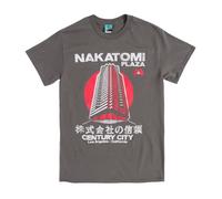 TruffleShuffle Die Hard Inspired Nakatomi Plaza Charcoal T Shirt